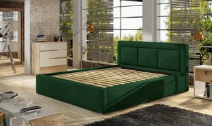 Кровать Belluno, 140x200 см, синий цвет цена и информация | Кровати | hansapost.ee