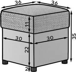 Tumba R1, hall price and information | Bag chairs, sofas, stools | hansapost.ee