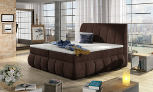 Кровать  Vincenzo, 160х200 см, коричневая цена и информация | Кровати | hansapost.ee