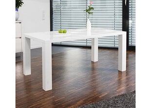 Oбеденный стол  200x100 см, белый цена и информация | Кухонные и обеденные столы | hansapost.ee