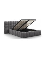 Кровать Micadoni Home Mamaia, 200х200 см, серый цвет цена и информация | Кровати | hansapost.ee