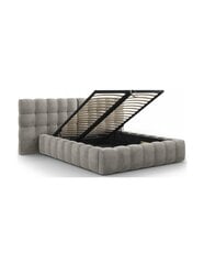 Кровать Micadoni Home Mamaia, 200х160 см, серый цвет цена и информация | Кровати | hansapost.ee