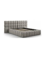 Кровать Micadoni Home Mamaia, 200х140 см, серый цвет цена и информация | Кровати | hansapost.ee