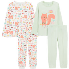Cool Club pidžaama tüdrukutele CUG2710667-00, erinevad värvid, 2 tk hind ja info | Hommikumantlid ja pidžaamad tüdrukutele | hansapost.ee