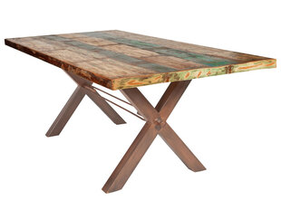 Oбеденный стол Tisch, 85x160 см, антично-коричневый цена и информация | Кухонные и обеденные столы | hansapost.ee