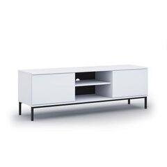 ТВ столик Micadoni Home Query, белый/черный цвет цена и информация | Тумбы под телевизор | hansapost.ee