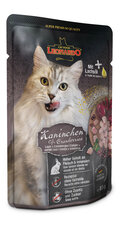 Leonardo Rabbit & Cranberries консервы для кошек с кроликом и клюквой  85 г × 16 шт цена и информация | Консервы для кошек | hansapost.ee