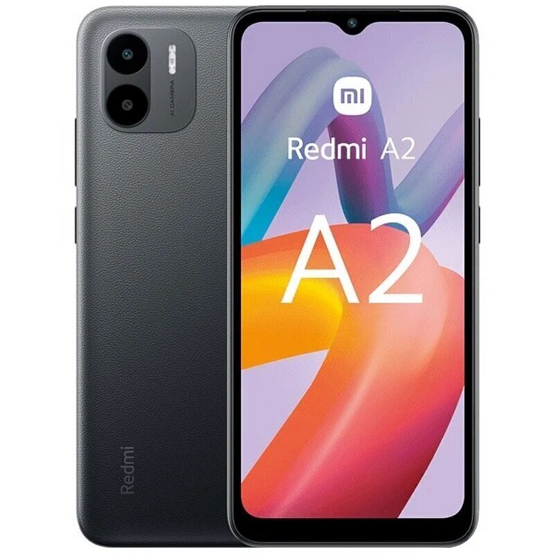 Xiaomi Redmi A2 3/64GB Black hind ja info | Telefonid | hansapost.ee