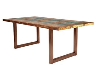 Oбеденный стол Tisch 100x180 см, антично-коричневый цена и информация | Кухонные и обеденные столы | hansapost.ee