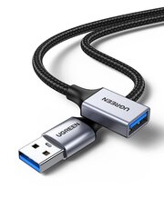 UGREEN Extension Cable USB 3.0, male USB to female USB, 1m цена и информация | Кабели и провода | hansapost.ee