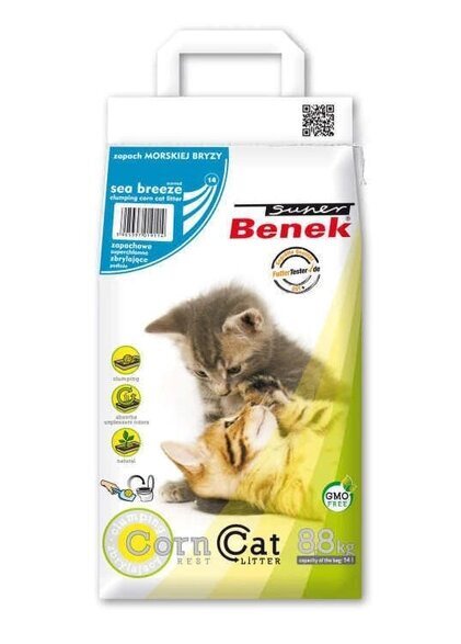 Maisikiust kassiliiv Super Benek, 14 l hind ja info | Kassiliiv | hansapost.ee