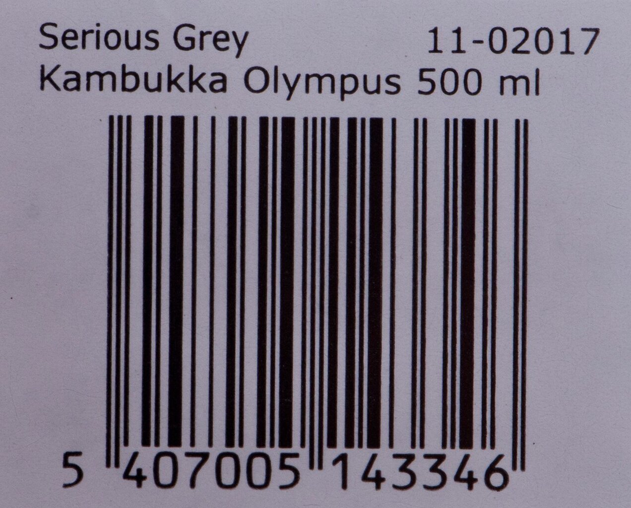 Termokruus Kambukka Olympus 500 ml, Serious Grey, 11-02017 hind ja info | Termosed ja termokruusid | hansapost.ee