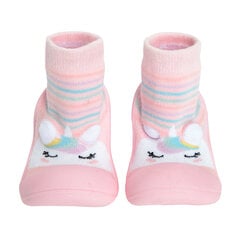 Cool Club носки-тапочки для девочек SOX1W23-CG194, розовые цена и информация | Детские тапочки, домашняя обувь | hansapost.ee