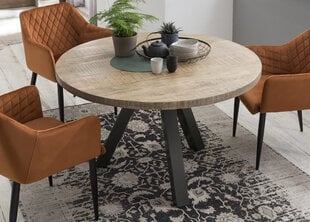 Обеденный стол Tische Ø120, серый цена и информация | Кухонные и обеденные столы | hansapost.ee