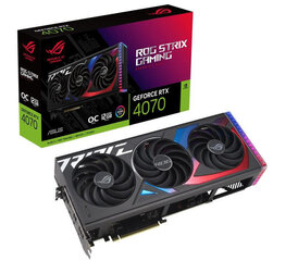 Asus ROG Strix GeForce RTX 4070 90YV0J00-M0NA00 цена и информация | Для видеокарт | hansapost.ee