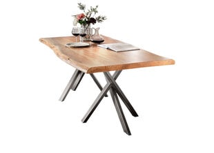 Обеденный стол Tische, коричневый цена и информация | Кухонные и обеденные столы | hansapost.ee