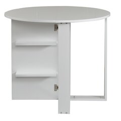 Раскладной стол Kalune Design Middle, белый цена и информация | Кухонные и обеденные столы | hansapost.ee