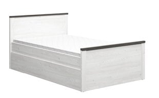 Кровать Hesen, 120x200 см, белая цена и информация | Кровати | hansapost.ee
