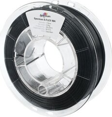 Filament Spectrum S-Flex 98A 1.75mm Deep black 0.25kg hind ja info | Nutiseadmed ja lisatarvikud | hansapost.ee