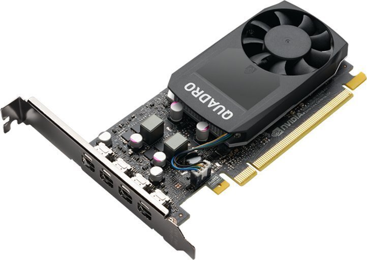 PNY Nvidia Quadro P1000 V2 VCQP1000V2-SB цена и информация | Videokaardid | hansapost.ee