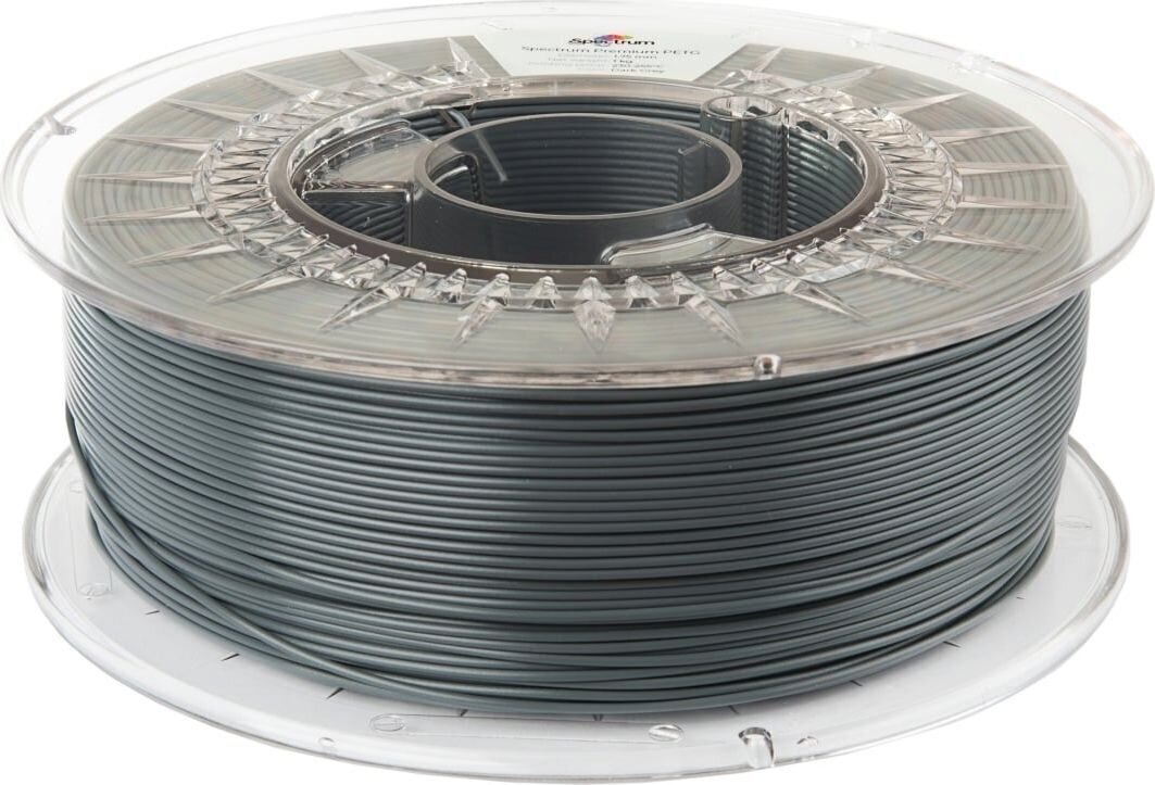Filament Spectrum PET-G 1.75mm Dark Grey 1kg hind ja info | Nutiseadmed ja lisatarvikud | hansapost.ee