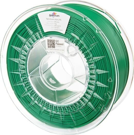 Filament Spectrum ASA 275 1,75mm 1kg Forest Green цена и информация | Nutiseadmed ja lisatarvikud | hansapost.ee