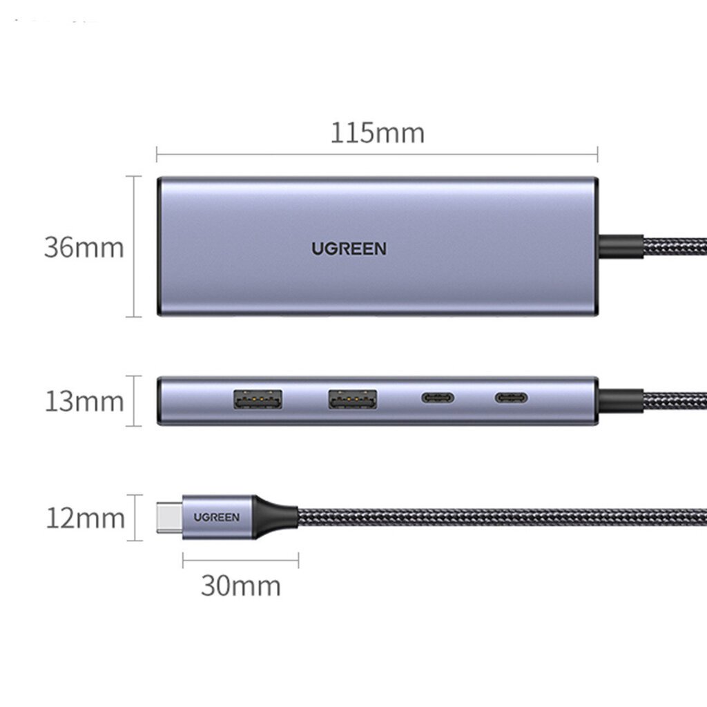 Ugreen CM500 hind ja info | USB adapterid ja jagajad | hansapost.ee