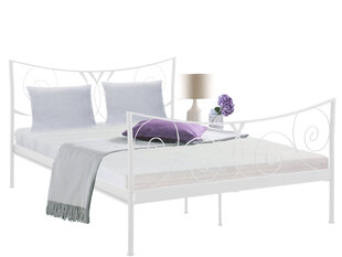 Кровать Isabelle 140x200 см, белая цена и информация | Кровати | hansapost.ee