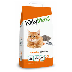 Наполнитель из глины в гранулах Kitty Friend, 20 л цена и информация | Наполнитель для кошек | hansapost.ee