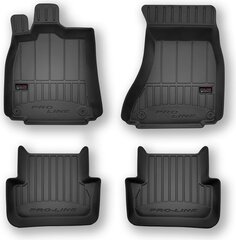 Резиновые ProLine 3D коврики Audi A4 B8 2008-2015, Audi A4 B8 Allroad 2008-2015 цена и информация | Модельные резиновые коврики | hansapost.ee