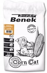 Кукурузный наполнитель Super Benek, 35 л цена и информация | Наполнитель для кошек | hansapost.ee