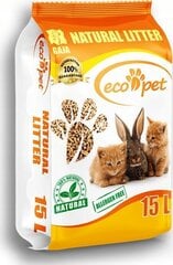 Granuleeritud allapanu Eco Pet, 35 l hind ja info | Kassiliiv | hansapost.ee