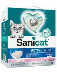 Бентонитовый наполнитель Sanicat, 6 л цена и информация | Наполнитель для кошек | hansapost.ee