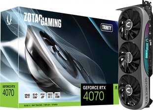 Zotac Gaming Geforce RTX 4070 Trinity цена и информация | Видеокарты | hansapost.ee