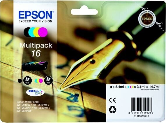 Epson C13T16264511 hind ja info | Tindiprinteri kassetid | hansapost.ee