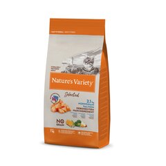 Nature's Variety Selected Sterilized steriliseeritud kassidele koos lõhega 7 kg hind ja info | Kassi kuivtoit ja kassikrõbinad | hansapost.ee