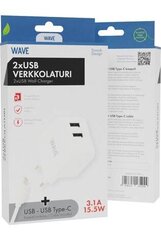 Wave Verkkolaturisovitin цена и информация | Зарядные устройства для телефонов | hansapost.ee