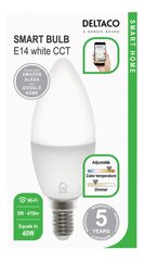 Светодиодная лампочка Deltaco Smart Home LED E14, 1 шт. цена и информация | Лампочки | hansapost.ee