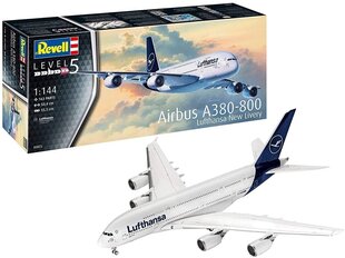 Revell - Airbus A380-800 Lufthansa New Livery, 1/144, 03872 цена и информация | Конструкторы и кубики | hansapost.ee