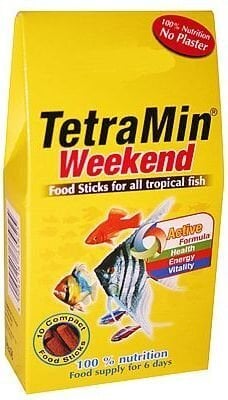 Tetra MIN WEEKEND 10 tk. цена и информация | Kalade toit | hansapost.ee