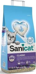 Сепиолитический наполнитель Sanicat, 10 л цена и информация | Наполнители для кошачьих туалетов | hansapost.ee