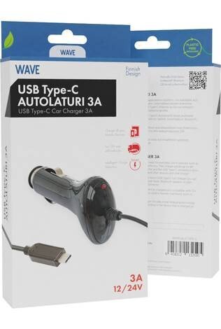 Wave Autolaturi hind ja info | Laadijad mobiiltelefonidele | hansapost.ee