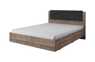 Кровать Laski Meble Arden N, 160x200 см, коричневая/черная цена и информация | Кровати | hansapost.ee