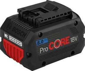 Аккумуляторная батарея ProCORE 18В 8.0Ач 1600A016GK цена и информация | Дрели и шуруповёрты | hansapost.ee