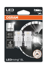 Osrami ledlambid 12V LED W21/5W 6000K 1,7W W3X16Q 2tk hind ja info | Autopirnid | hansapost.ee