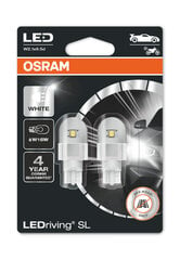 Osram ledlambid 12V LED W16W 6000K 2W W2.1X9.5D цена и информация | Автомобильные лампочки | hansapost.ee