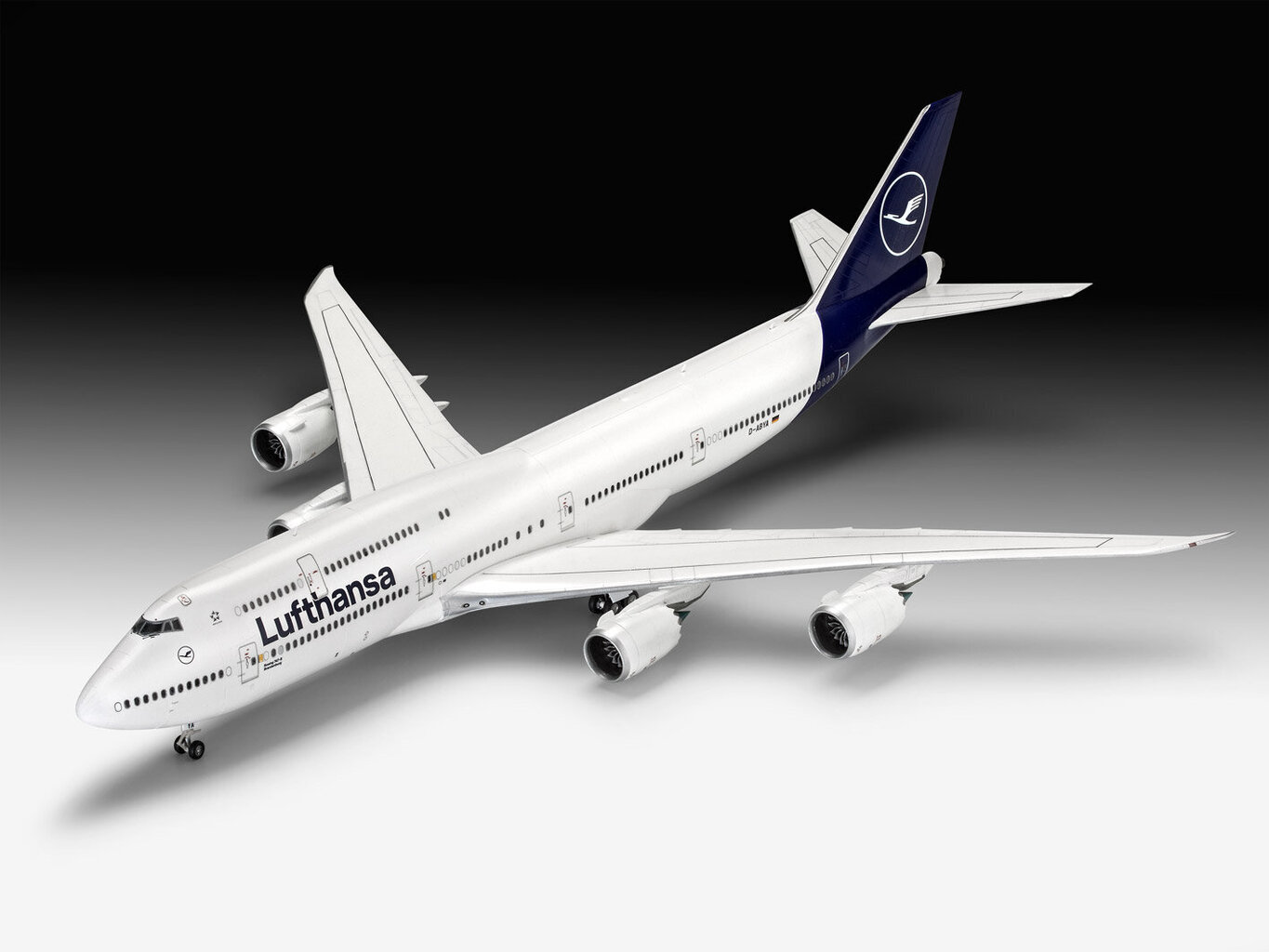 Revell - Boeing 747-8 Lufthansa "New Livery", 1/144, 03891 price and information | Klotsid ja konstruktorid | hansapost.ee