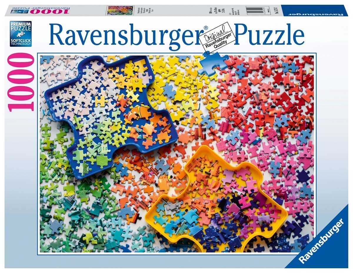 Pusle Ravensburger Puslepalett, 1000 tk. цена и информация | Pusled lastele ja täiskasvanutele | hansapost.ee