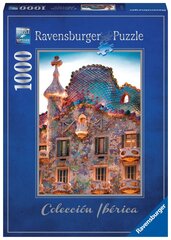 Ravensburgeri pusle Casa Batlló Barcelona 1000p 19631 цена и информация | Пазлы | hansapost.ee