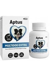 Vitamiinide ja mineraalide preparaat igas vanuses koertele Aptus Multidog Extra, 100 tabletti hind ja info | Toidulisandid tervise edendamiseks | hansapost.ee